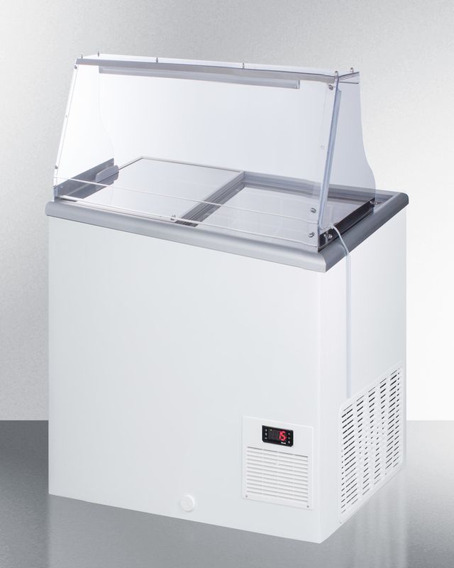 Summit® 7.2 Cu. Ft. White Dipping Cabinet-1