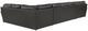 Jackson Furniture Denali 4-Piece Steel Left Side Facing U-Shape Sectional-3