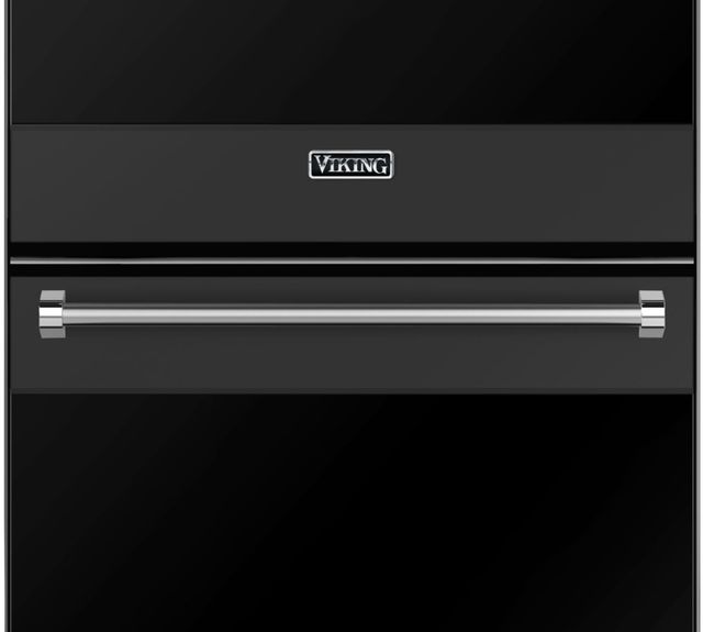 Viking® 3 Series 30" Cast Black Double Electric Wall Oven-1