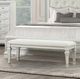 Furniture of America® Stella Mia Creamy White Bench-3