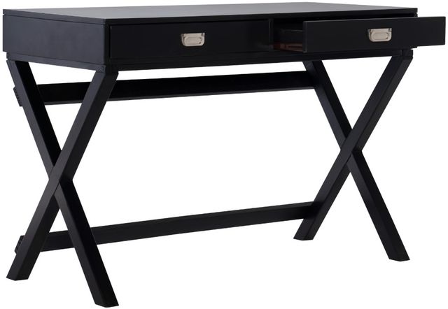 Linon Peggy Black Writing Desk-3