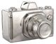 A & B Home Silver Camera Accent-0