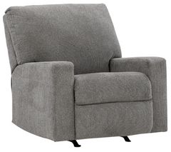 Signature Design by Ashley® Deltona Graphite Manual Rocker Recliner