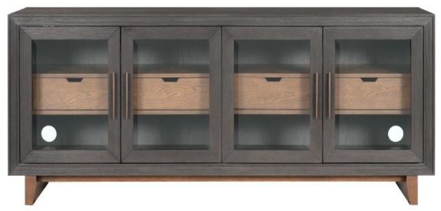 Flexsteel® Waterfall Deep Ebony Entertainment Base -1