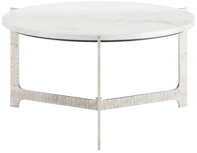 Zuo® Modern Barmas Silver/White Coffee Table-1
