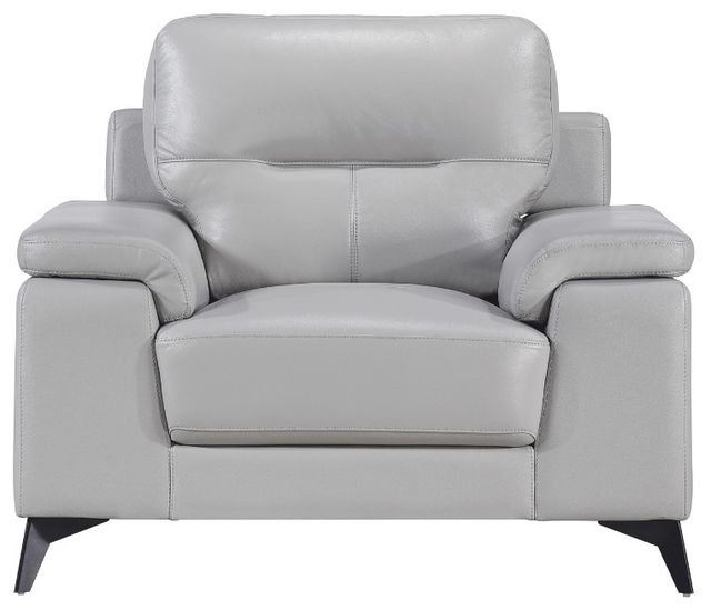 Homelegance® Mischa Silver Gray Chair-2