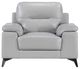 Homelegance® Mischa Silver Gray Chair-2