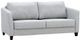 Luonto® Furniture Monika Gray Queen Loveseat Sleeper-3