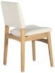 Transformer Table Transformer Creamy/Scandinavian Oak Stackable Dining Chair-2