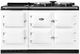 AGA™ R7 Classic Cast Iron 60" White Pro Style Induction Range-0