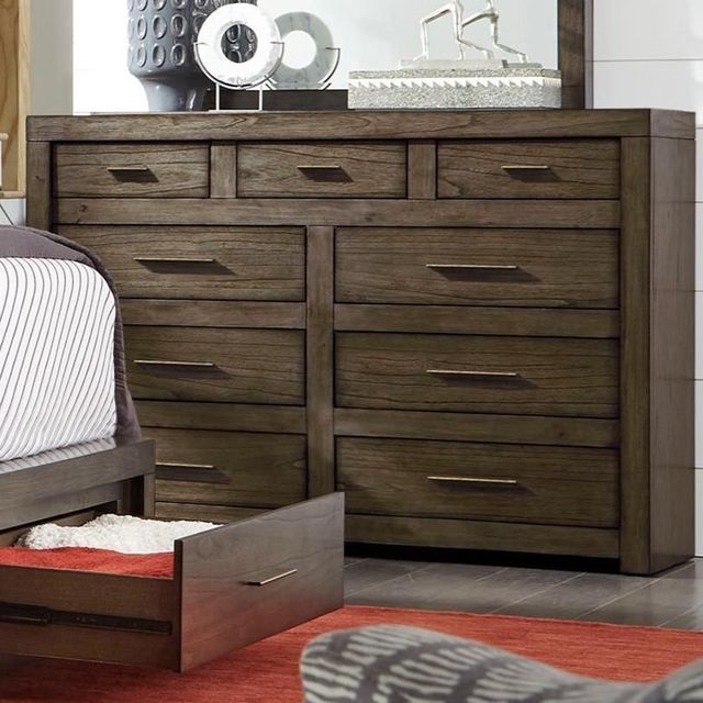 aspenhome® Modern Loft Brownstone Chesser-1
