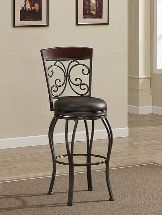 American Heritage Billiards Amelia Bar Stool-1