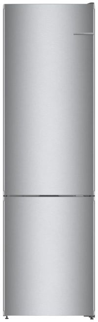 Front view of the Bosch® 800 Series 24" 12.8 Cu. Ft. Easy Clean Stainless Steel Counter Depth Bottom Freezer Refrigerator