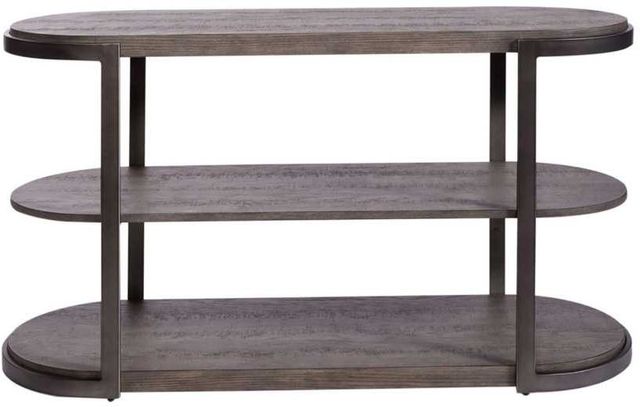 Liberty Furniture Modern View Gauntlet Gray Sofa Table-2