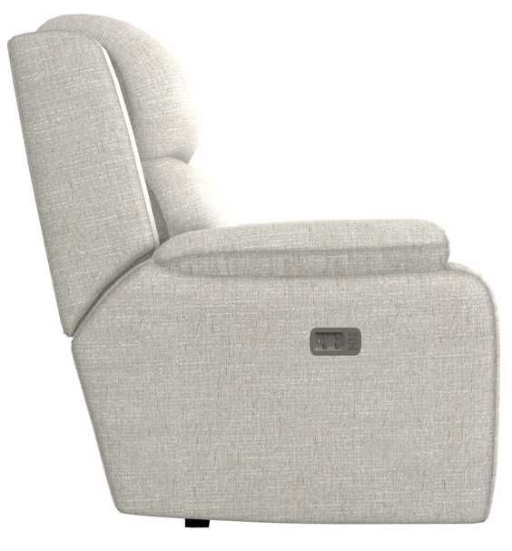 La-Z-Boy® Dorian Dove Power Wall Recliner with Headrest and Lumbar-2