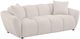 Coaster® Destino Greige Chenille Upholstered Splayed Arm Sofa-0