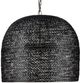Currey & Company Piero Satin Black Medium Pendant Lighting-0