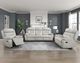 Homelegance® Laconia Silver Manual Recliner-1
