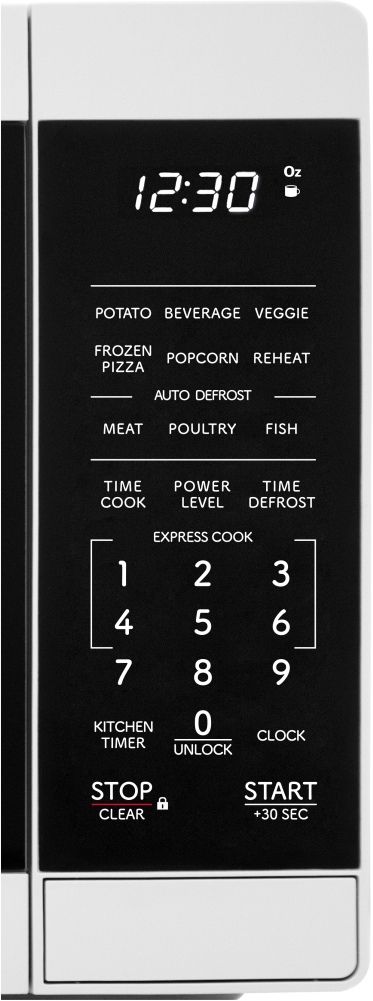 Sharp® 0.7 Cu. Ft. 700W White Countertop Microwave-4