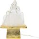 A & B Home Gold Ice Mountain Light-1