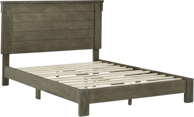Signature Design by Ashley® Shamryn Grayish Brown Full Panel Bed-1