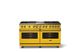Viking® 5 Series 60" Daffodil Pro Style Dual Fuel (LP) Range with Polished Chrome Trim-3