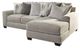 Benchcraft® Ardsley 2-Piece Pewter Living Room Set-1