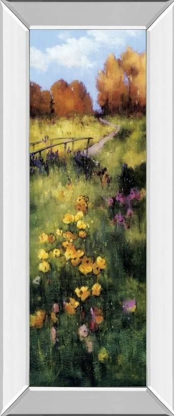 Classy Art The Bridge by Andrew Birlington Mirror Framed Wall Art-0