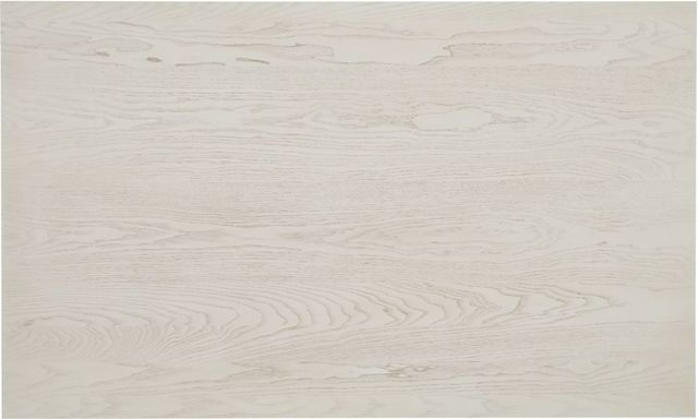 Powell® Willow Smokey White Dining Table with Dark Gray Base-4