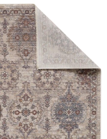 KAS Rugs Adele Ivory Mosaic 5'x8' Area Rug-2