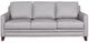 Leather Italia™ Cambria Stanton Gray Sofa-0