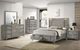 Bernards Aries Gray 2-Drawer Nightstand-2