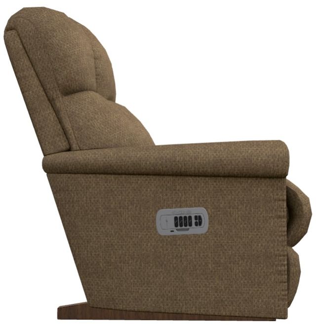 La-Z-Boy® Pinnacle Mink Power Rocking Recliner with Headrest and Lumbar-3