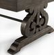 Elements International Stone 2-Piece Smokey Walnut Occasional Table Set-4