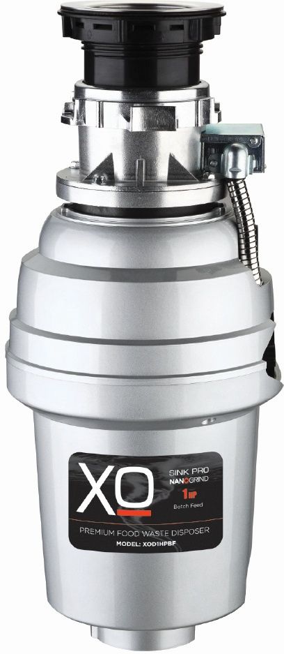 XO 1 HP Batch Feed Stainless Steel Garbage Disposer-0