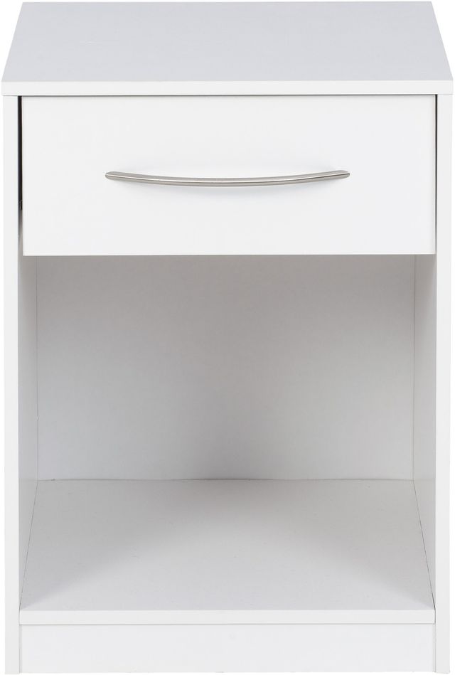 Signature Design by Ashley® Flannia White Nightstand-1