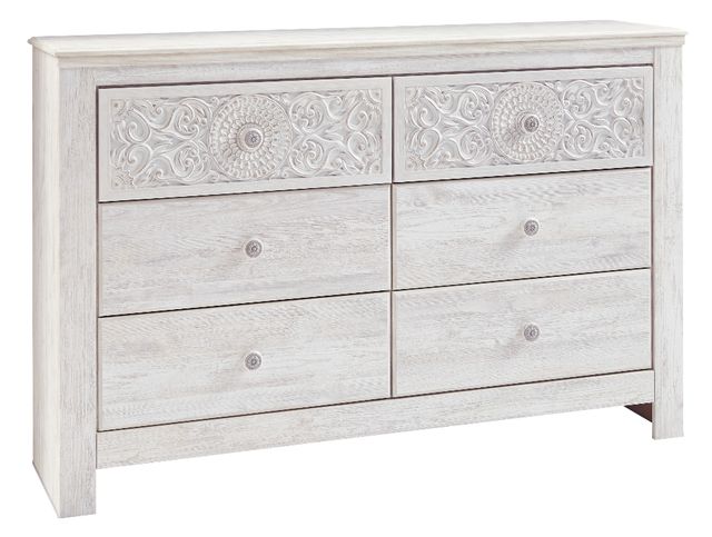 Signature Design by Ashley® Paxberry Whitewash 40" Dresser-1