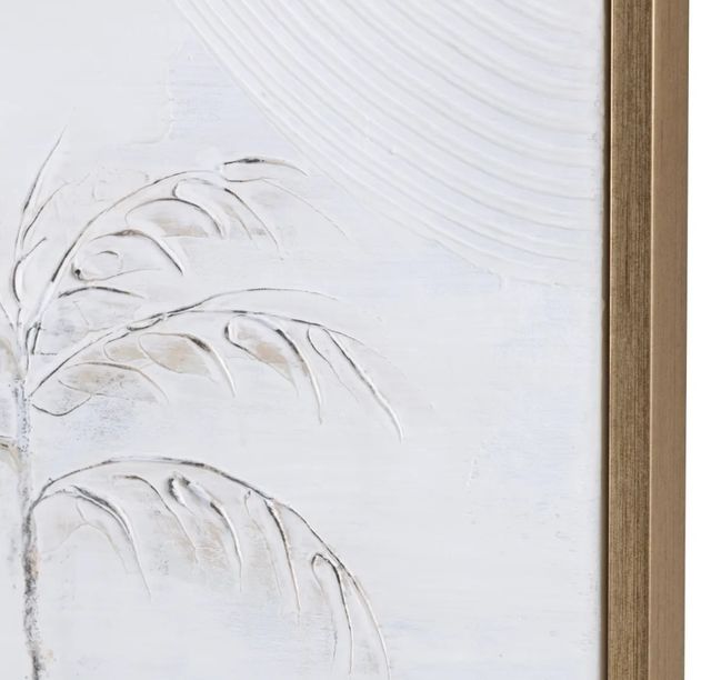 Crestview Collection Sheffield White Wall Art-1