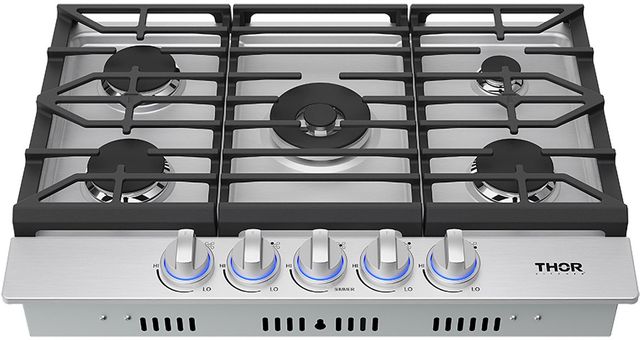 Thor Kitchen 30" Stainless Steel Pro Style Gas Cooktop-2