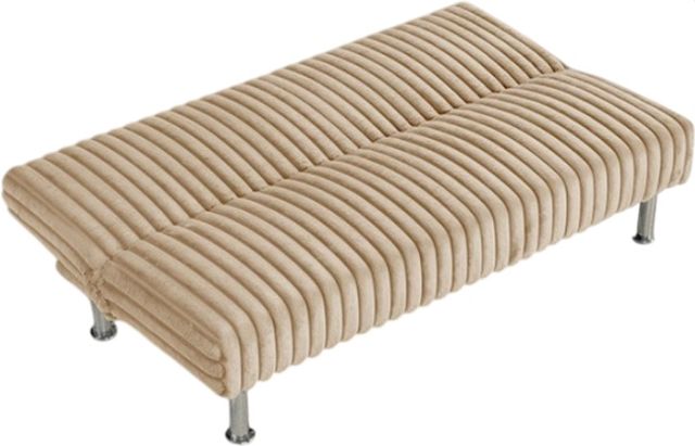 Furniture of America® Hinwil Taupe Futon Sleeper Sofa-3