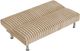 Furniture of America® Hinwil Taupe Futon Sleeper Sofa-3