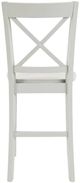 Jofran Inc. Simplicity Dove Gray X-Back Counter Stool -3