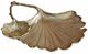 A & B Home Gingko Gold Leaf-Double Decorative Bowl-0