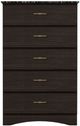 Perdue Woodworks 20,000 Essential Brown 32" 5-Drawer Chest-1