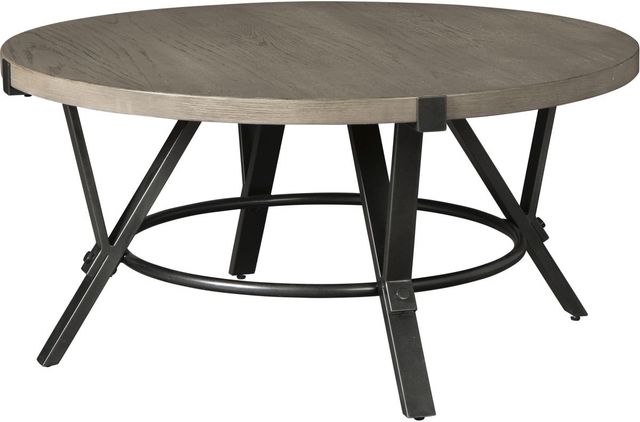 Signature Design by Ashley® Zontini 2-Piece Light Brown Living Room Table Set-1