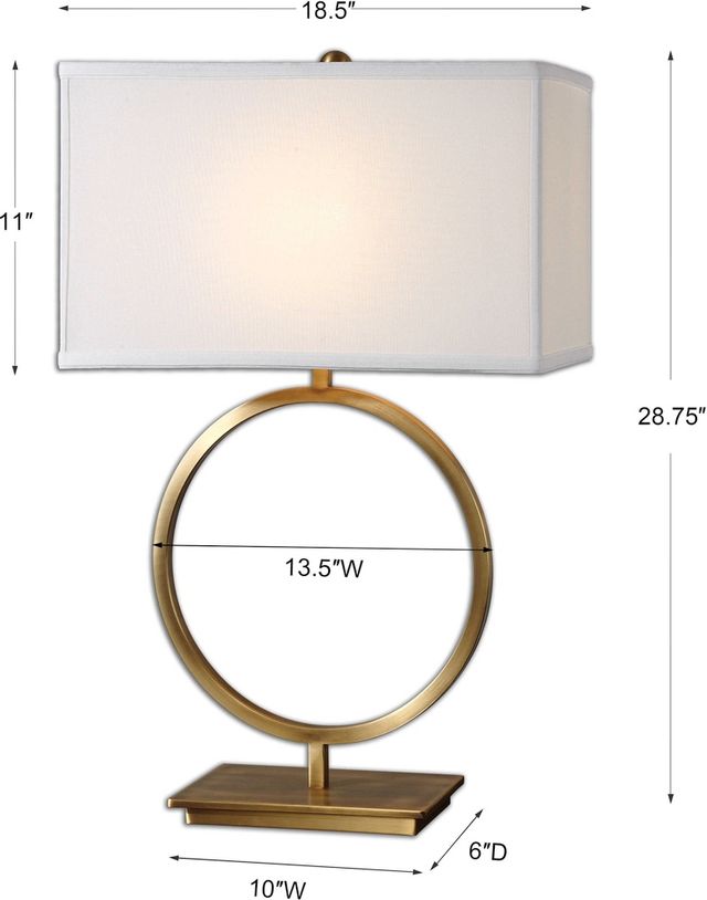 Uttermost® Duara Gold Table Lamp-2