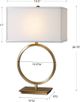 Uttermost® Duara Gold Table Lamp-2