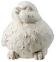 A & B Home White Small Bird Figurine-1