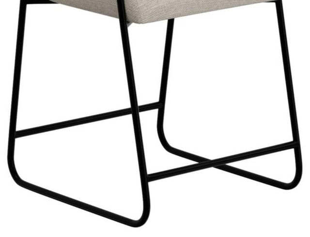 International Furniture Direct Seating Beige/Black Bar Stool-4