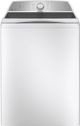GE Profile™ White Top Load Washer & Gas Dryer Laundry Pair-1